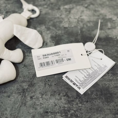 新品 mm6 maison margiela 2019aw paded dog key ring