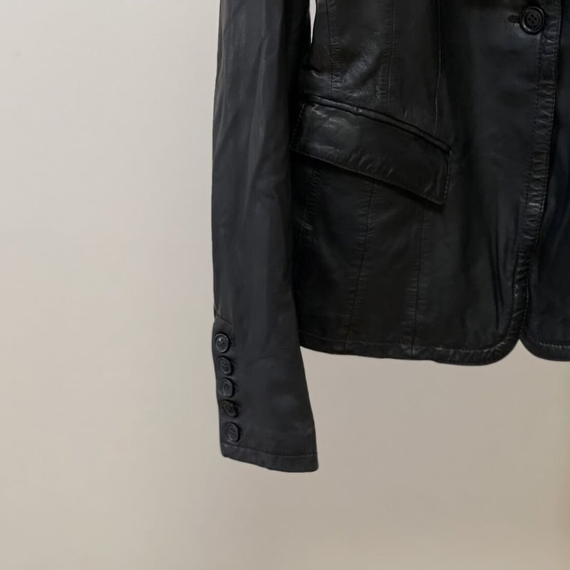 新品 S.W.O.R.D made in Italy leather jacket 44 |