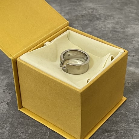 新品 fendi 2021ss silver ring 20号