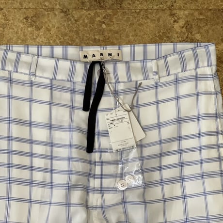 新品 marni 2021ss easy wide pants