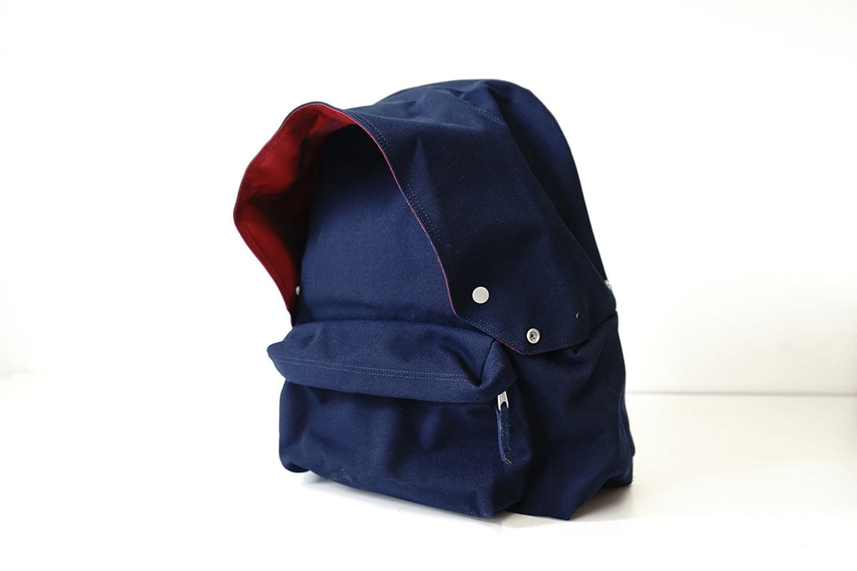 EASTPAK RAF SIMONS 18SS リュック キャンバス ネイビー 新品 RAF SIMONS ×EASTPAK back pack C | requality
