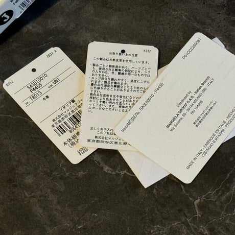 【国内正規品】maison margiela leather bifold wallet