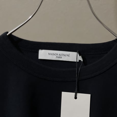 新品 maison kitsune 2022aw fox logo tops L