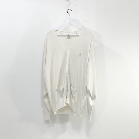 80-90s made in Flance lanvin drop shoulder cardigan