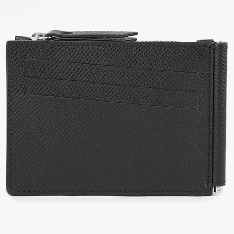 新品 maison margiela money clip leather wallet