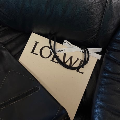 loewe leather bag "anton" + shopping bag