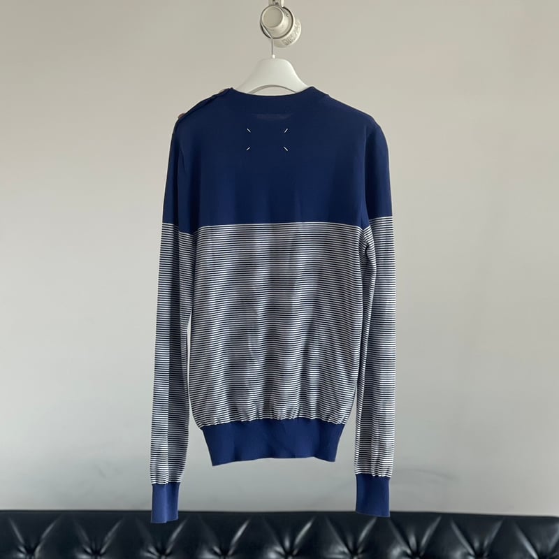 maison margiela shoulder button knit | requality
