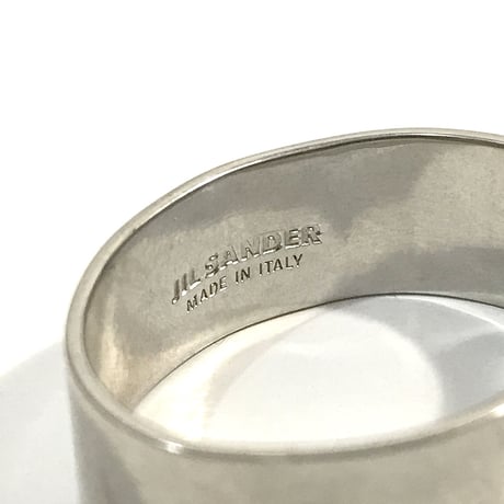 新品 jilsander 2019aw curve silver ring