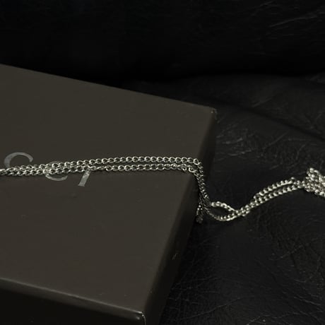 gucci interlocking silver necklace