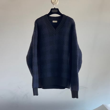 dries van noten oversize cashmere knit