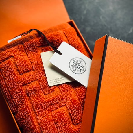 新品 hermes 2024ss stairs towel