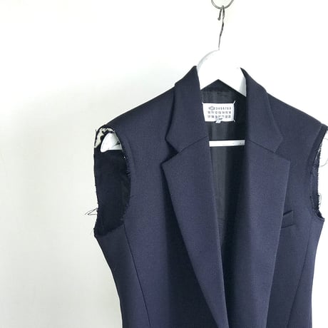 新品 maison margiela sleeveless long coat