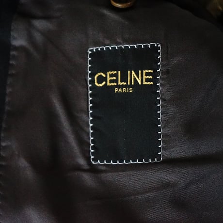 CELINE HOMME cashmere wool double jacket