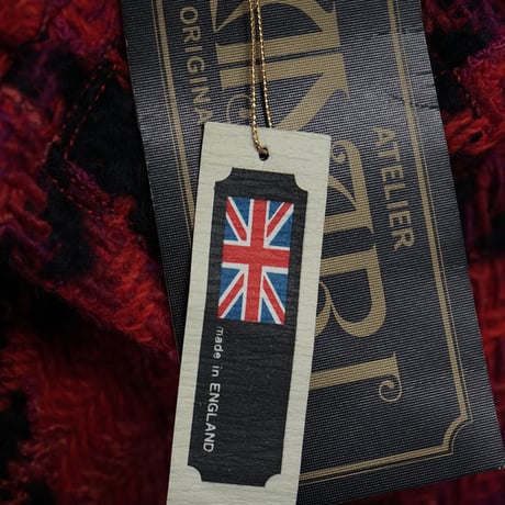 新品 England tweed coat