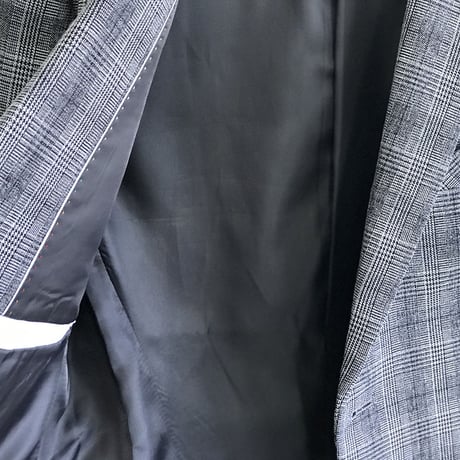 未使用 three piece set up suit
