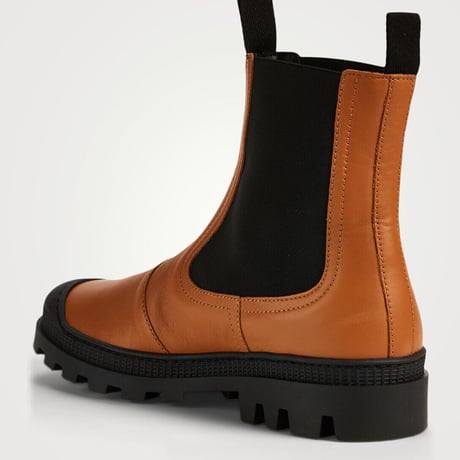loewe leather side gore boots
