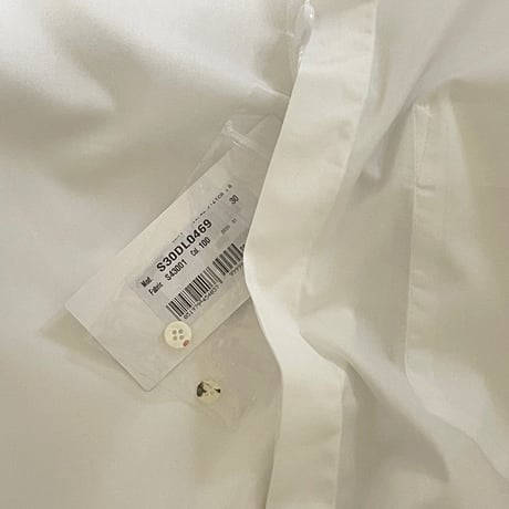 新品 maison margiela 2020ss stitch collar long shirt 41