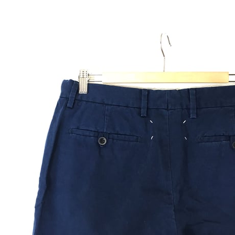 新品 maison margiela 2019ss gabardine  trousers navy 50