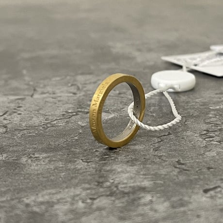 新品 maison margiela 2023ss gold ring 14号