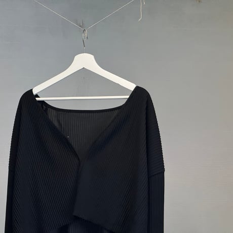 factory sample pleats cardigan jacket