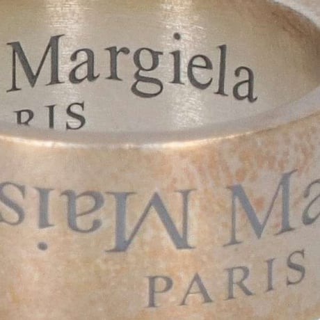 新品 maison margiela 2020aw reverse logo ring 23号