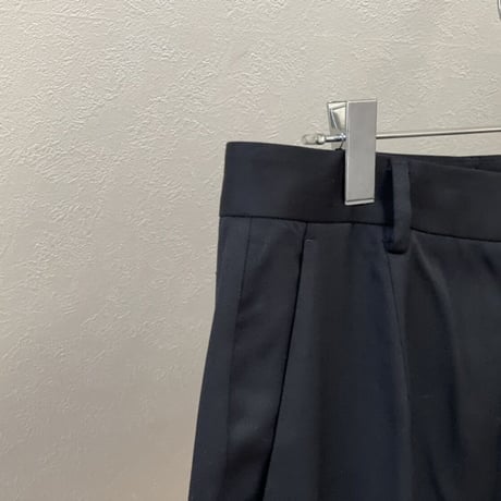 新品 mm6 maison margiela 2020aw wool flare black trousers