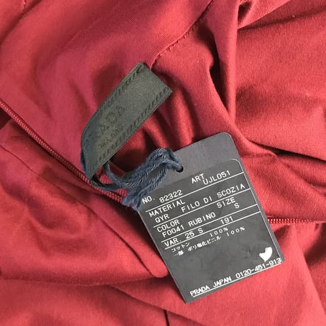 新品 prada 2019ss logo turtleneck S