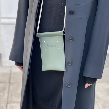 新品 maison margiela 2022 shoulder pouch green