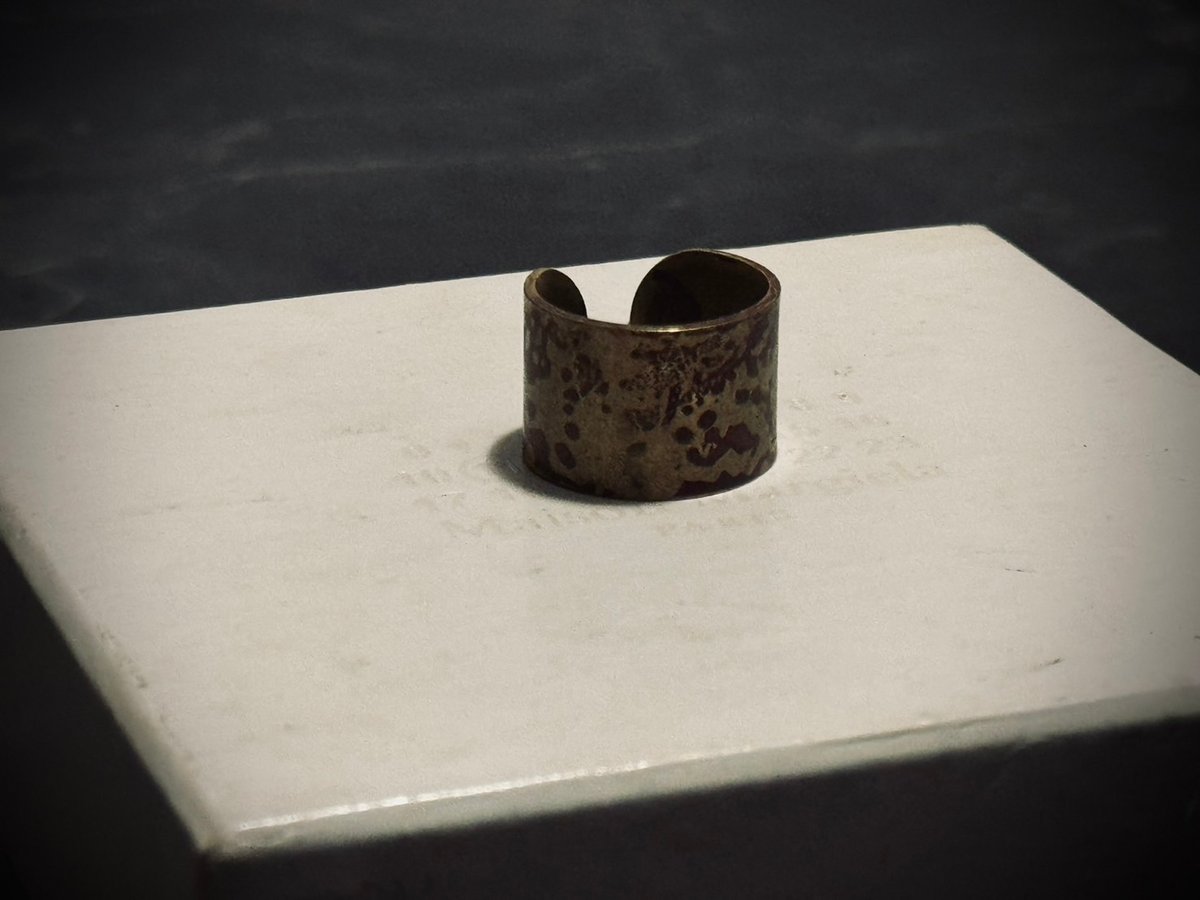 maison margiela vintage 加工 オーバルリング maison margiela ”初期 ” vintage processing ring |