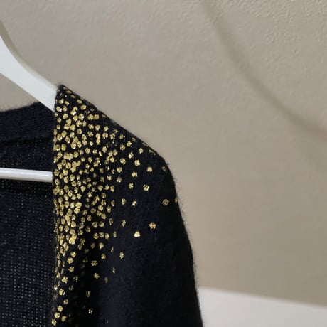 saint laurent 2016aw spangles cardigan