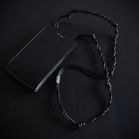jilsander tangle leather bag