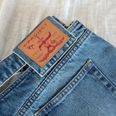 新品 y project 2023aw belted denim pants 31