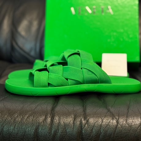 新品 bottega veneta Intrecciato sandals green 41