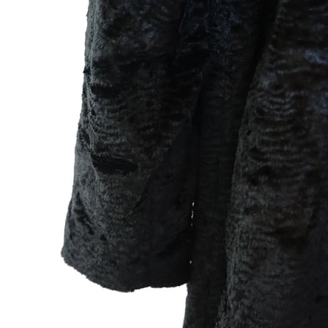 EMPORIO ARMANI velvet coat
