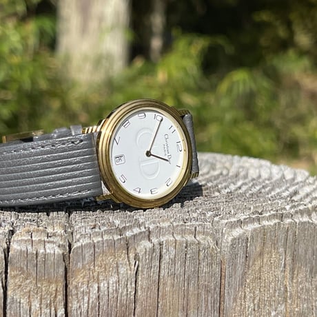 80s christian dior dress watch