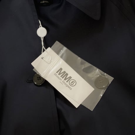 新品 mm6 maison margiela 2020ss over size belted coat 42