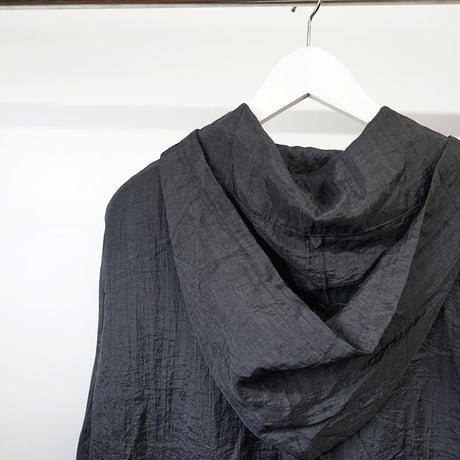 nylon spling coat black