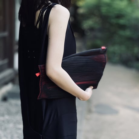 新品 issey miyake pleats bag large size