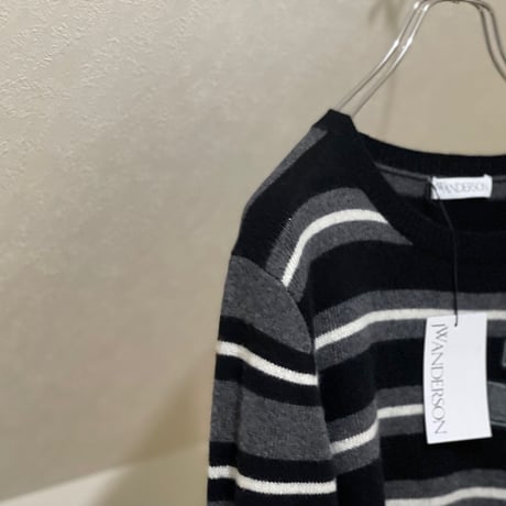 新品 2018aw jw anderson knit black M