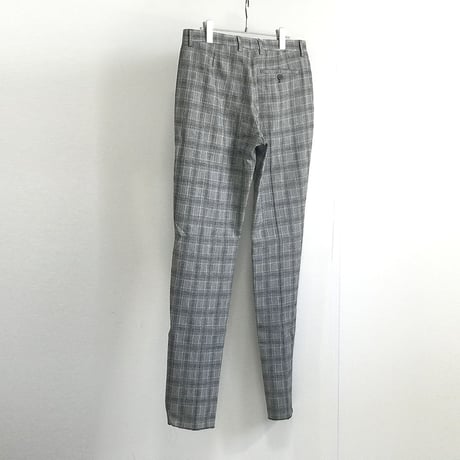 新品 maison margiela check trousers