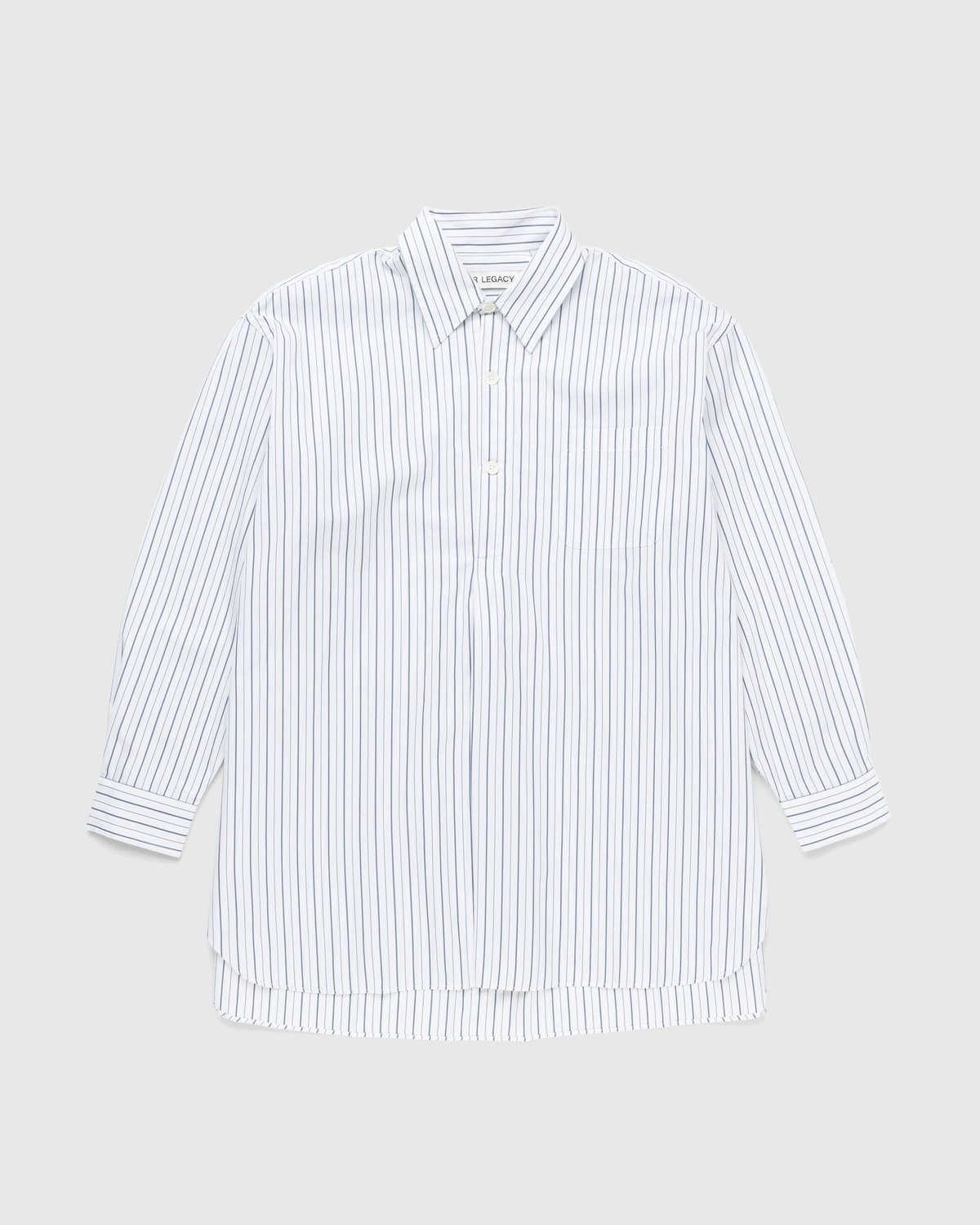 新品 our legacy 2023 over sizer stripe long shirt