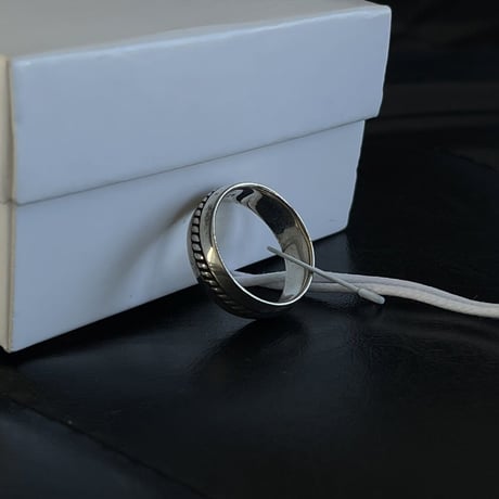 新品 made in Italy sample silver925 ring 21号