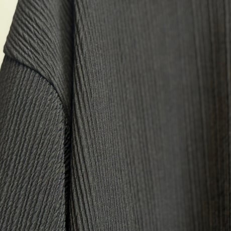 factory sample pleats oversize tops black