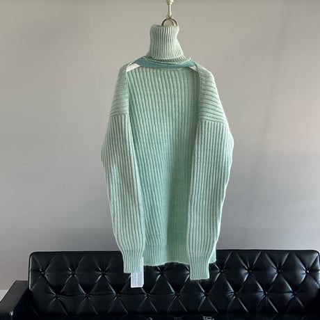 新品 maison margiela 変形 knit