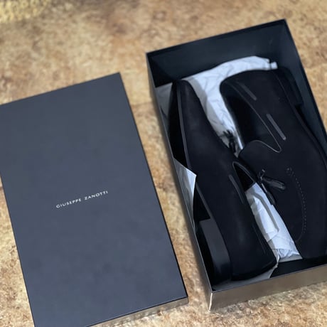 新品 giuseppe zanotti 2021ss tassel loafer44