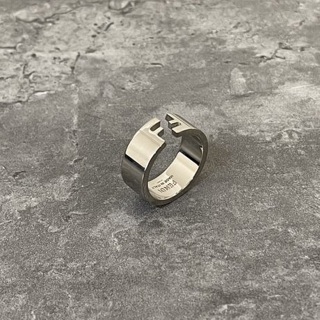 新品 fendi 2021ss silver ring 20号