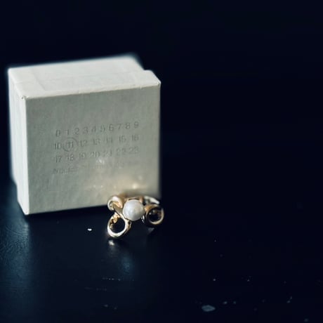 maison margeait "ここのえ期" pearl ring