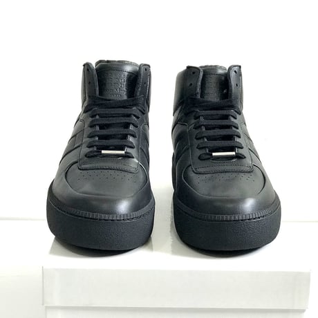 新品 maison margiela high cut sneakers black 42