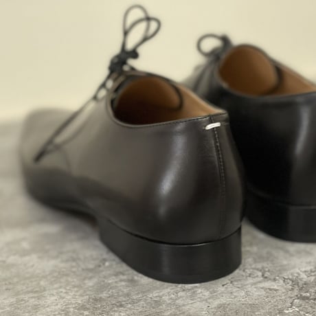 新品 maison margiela 2021ss leather dress shose