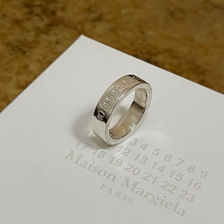 新品 maison margiela 2020aw number ring 18号